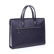 Load image into Gallery viewer, Fingerprint lock: office laptop bags for men. Genuine leather handbag
