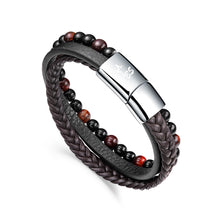 Load image into Gallery viewer, Luxury bracelet: B.S for men Brown(3)
