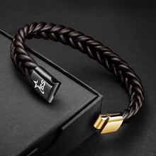 Load image into Gallery viewer, Luxury bracelet :B.S for men (brown)
