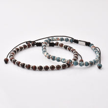 Load image into Gallery viewer, Luxury Bracelet -Natural Seed  Stone Beads Silver -men&amp;woman
