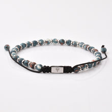 Load image into Gallery viewer, Luxury Bracelet -Natural Seed  Stone Beads Silver -men&amp;woman
