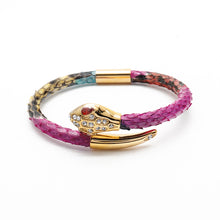 Load image into Gallery viewer, Limited Edition: Luxury VIP Snake head Bracelet - multicolored
