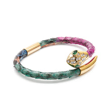 Load image into Gallery viewer, Limited Edition: Luxury VIP Snake head Bracelet - multicolored
