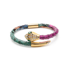 Load image into Gallery viewer, Limited Edition: Luxury VIP Snake head Bracelet - multicolored
